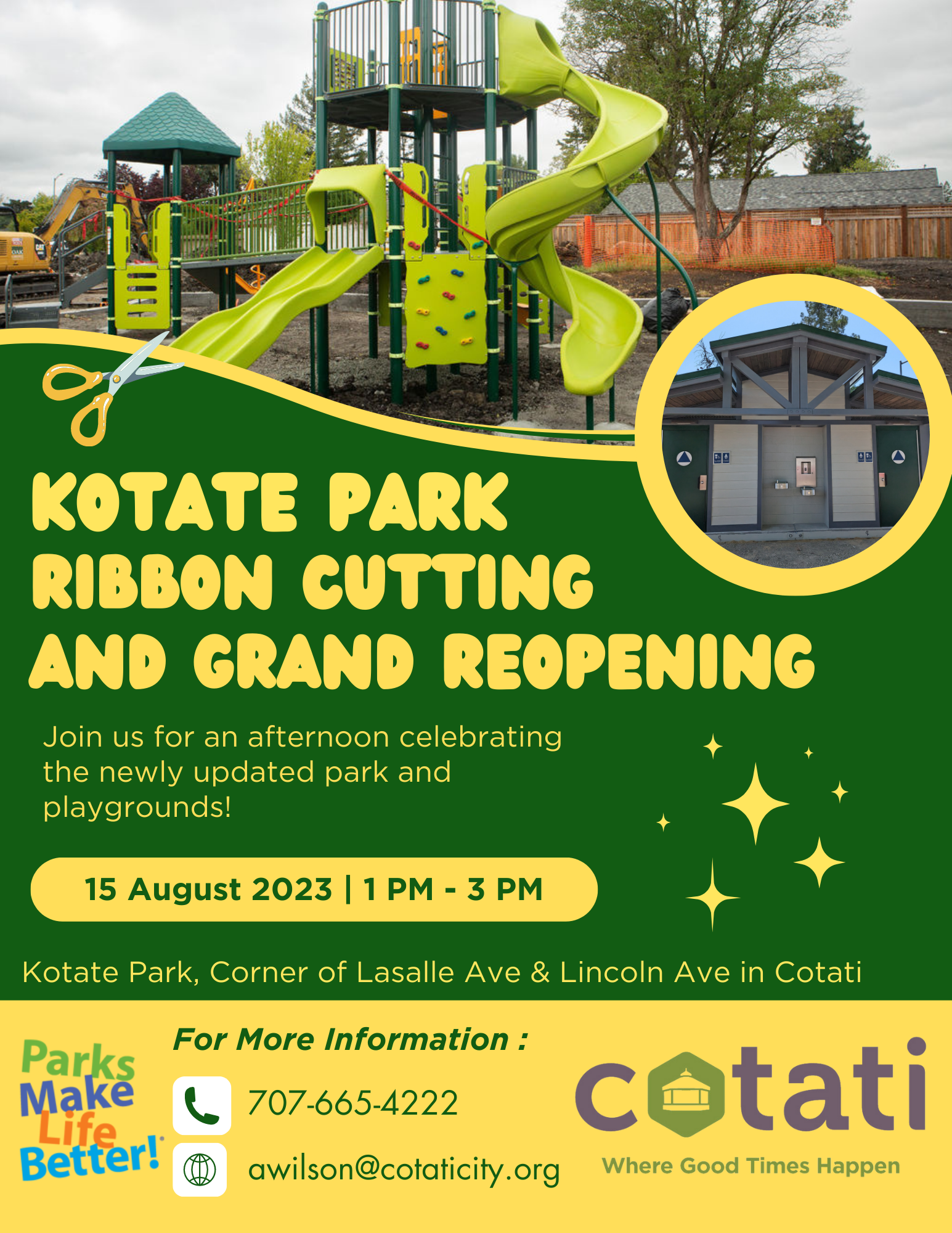 Kotati Park Ribbon Cutting