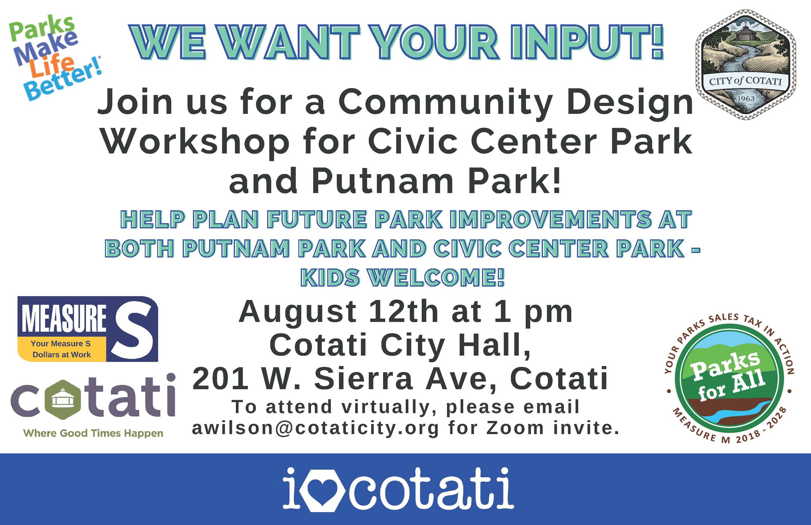 Putnam Park Workshop