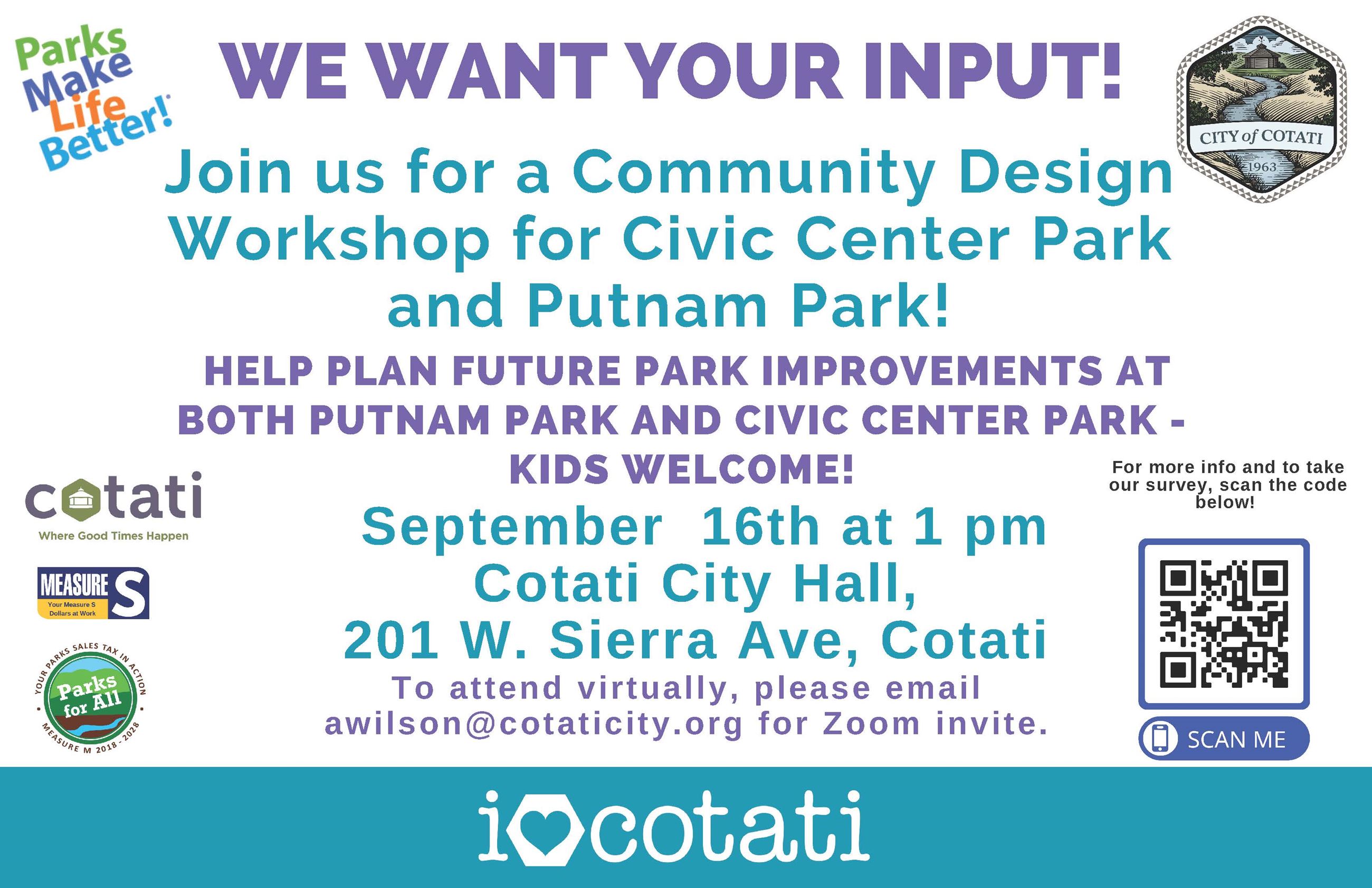 Putnam Park Workshop