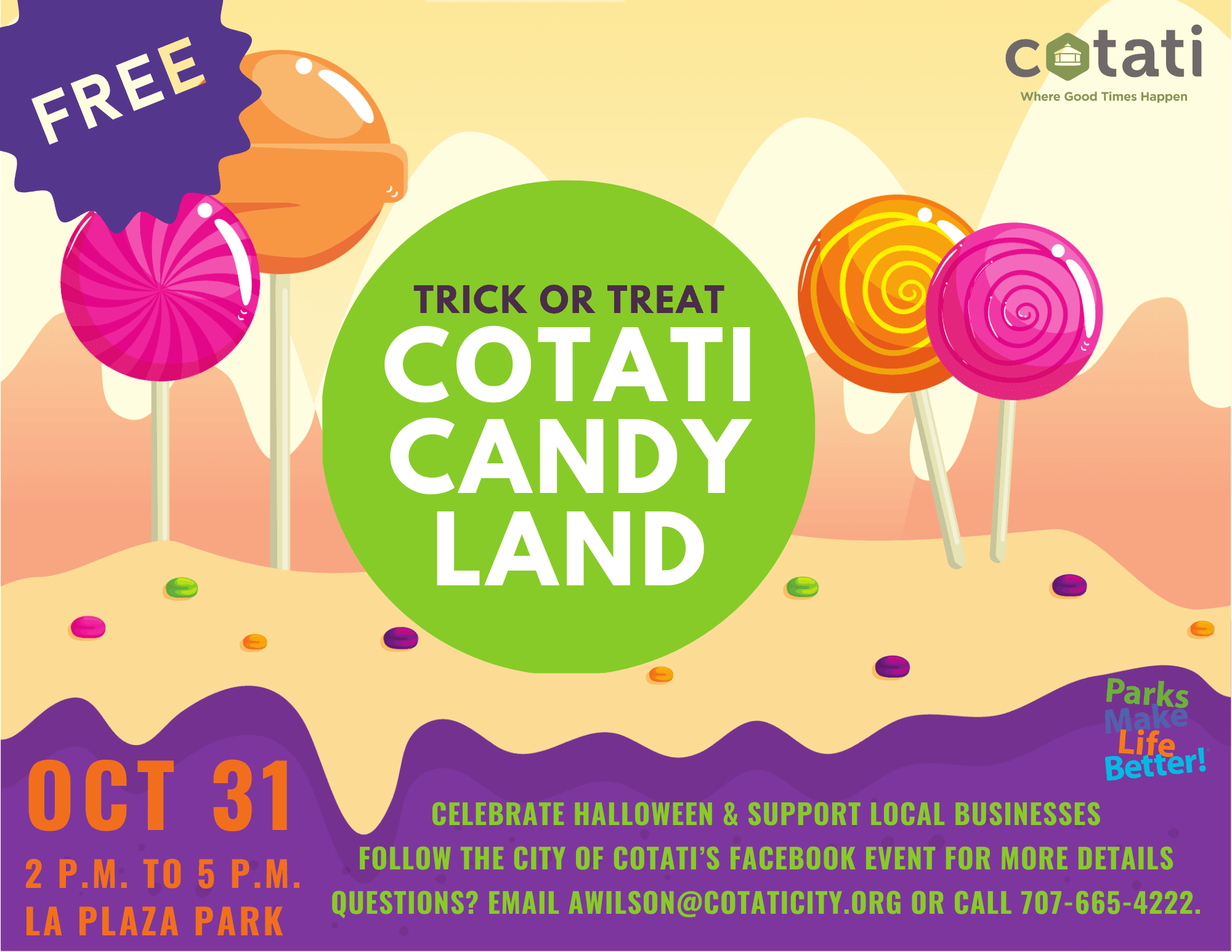 Cotati Candyland 2024 Flyer (PDF)
