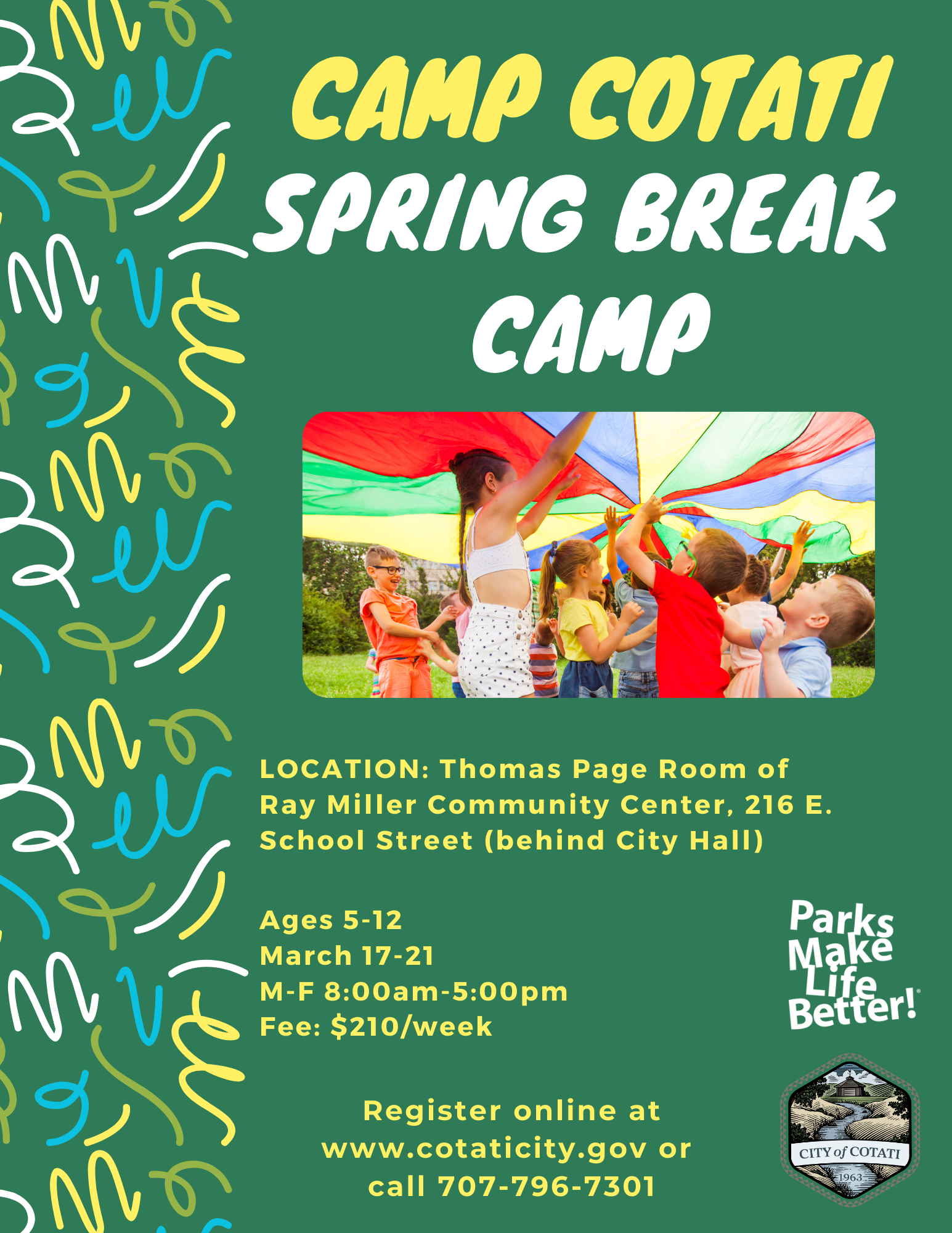 Camp Cotati Spring Break Camp 2025