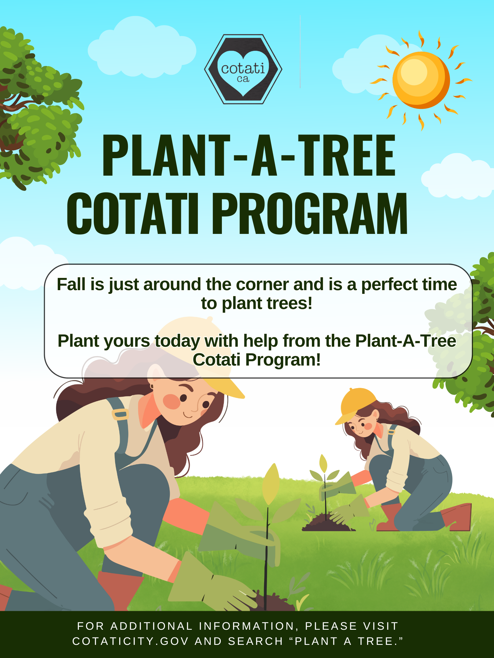 Plant-A-Tree Cotati Program