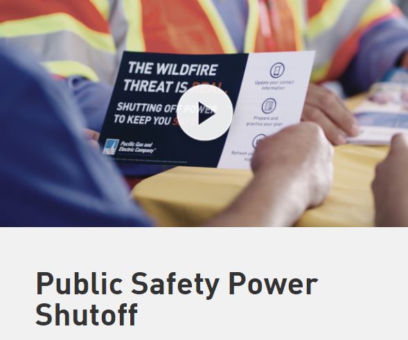 Public Safety Power Shutoff Video